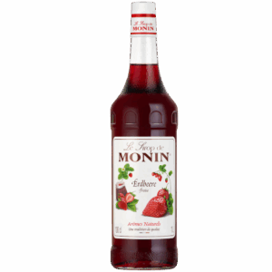 Monin Erdbeer-Sirup 1 L Flasche