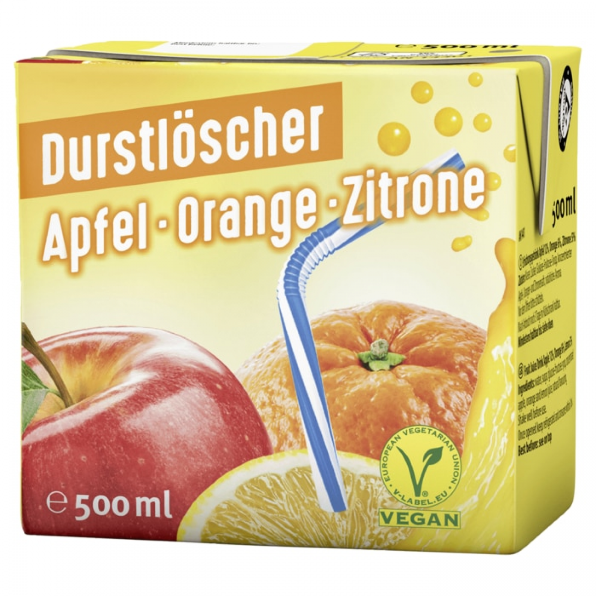 Durstlöscher Apfel-Orange-Zitrone 12x0,5L