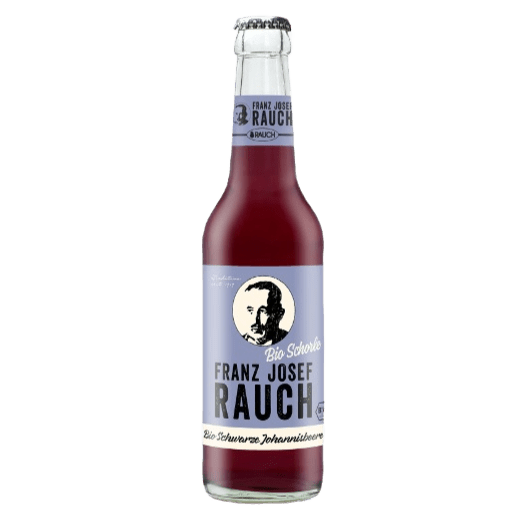 Rauch BIO Schwarze Johannisbeere Schorle 24x0,33L