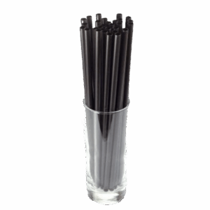 Trinkhalme 240x8 mm Black 5.000 St.