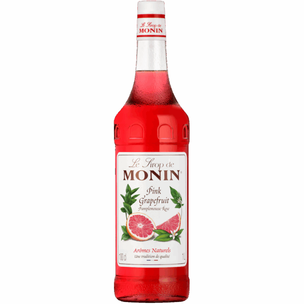 Monin Pink Grapefruit-Sirup 1 L Flasche