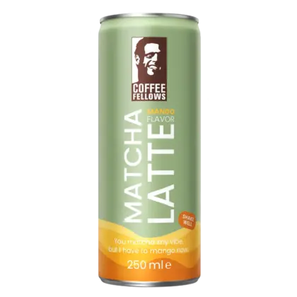 Moloko Coffee Fellows - Matcha Latte Mango Flavor 24x0,25L