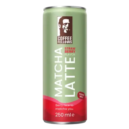 Moloko Coffee Fellows - Matcha Latte Strawberry Flavor 24x,25L