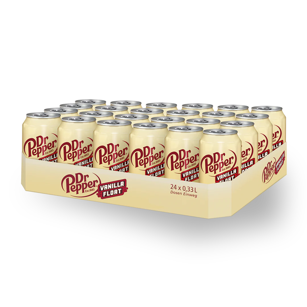 Dr Pepper Vanille 24x0,33 – Bild 2
