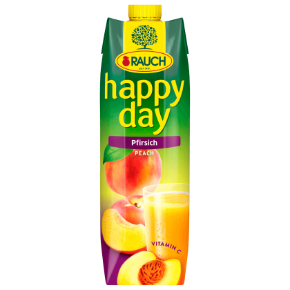 Rauch - HappyDay Pfirsich 6x1 L