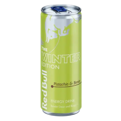 Red Bull Energy Drink Winter Edition Pistachio & Berries 24x0,25L DPG