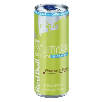 Red Bull Energy Drink Winter Edition SF Pistachio & Berries 24x0,25L DPG