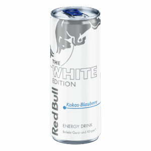 Red Bull Energy Drink White Edition ​Kokos-Blaubeere 24x0,25 DPG