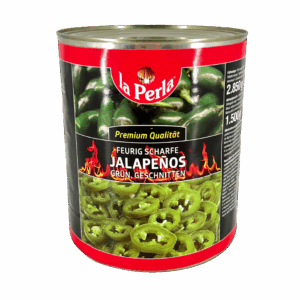 La Perla Jalapenos Grün geschnitten 3100ml