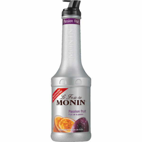 Monin Maracuja-PüréeMix 1 L Flasche