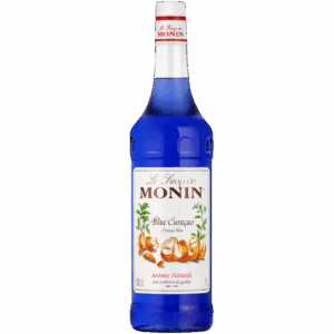 Monin Blue Curacao-Sirup 1 L Flasche