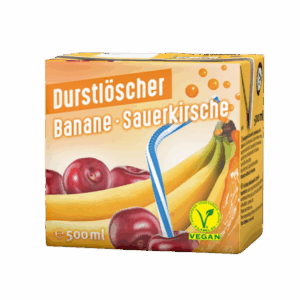 Durstlöscher Banane-Sauerkirsche 12x0,5 L